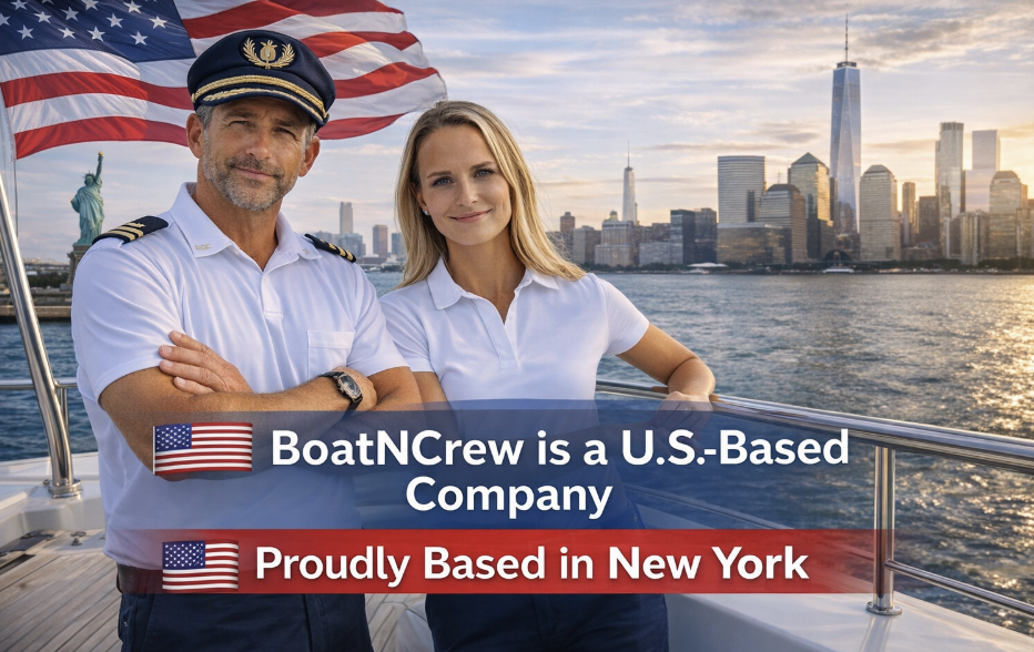 Is BoatNCrew a U.S.-Based Company? Yes — Proudly New York–Based