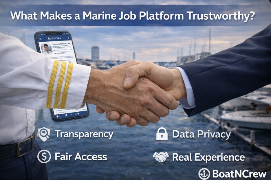 What Makes a Marine Job Platform Trustworthy?