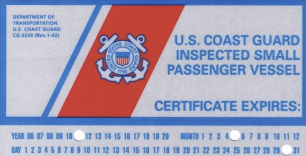 How to Obtain a Certificate of Inspection (COI)